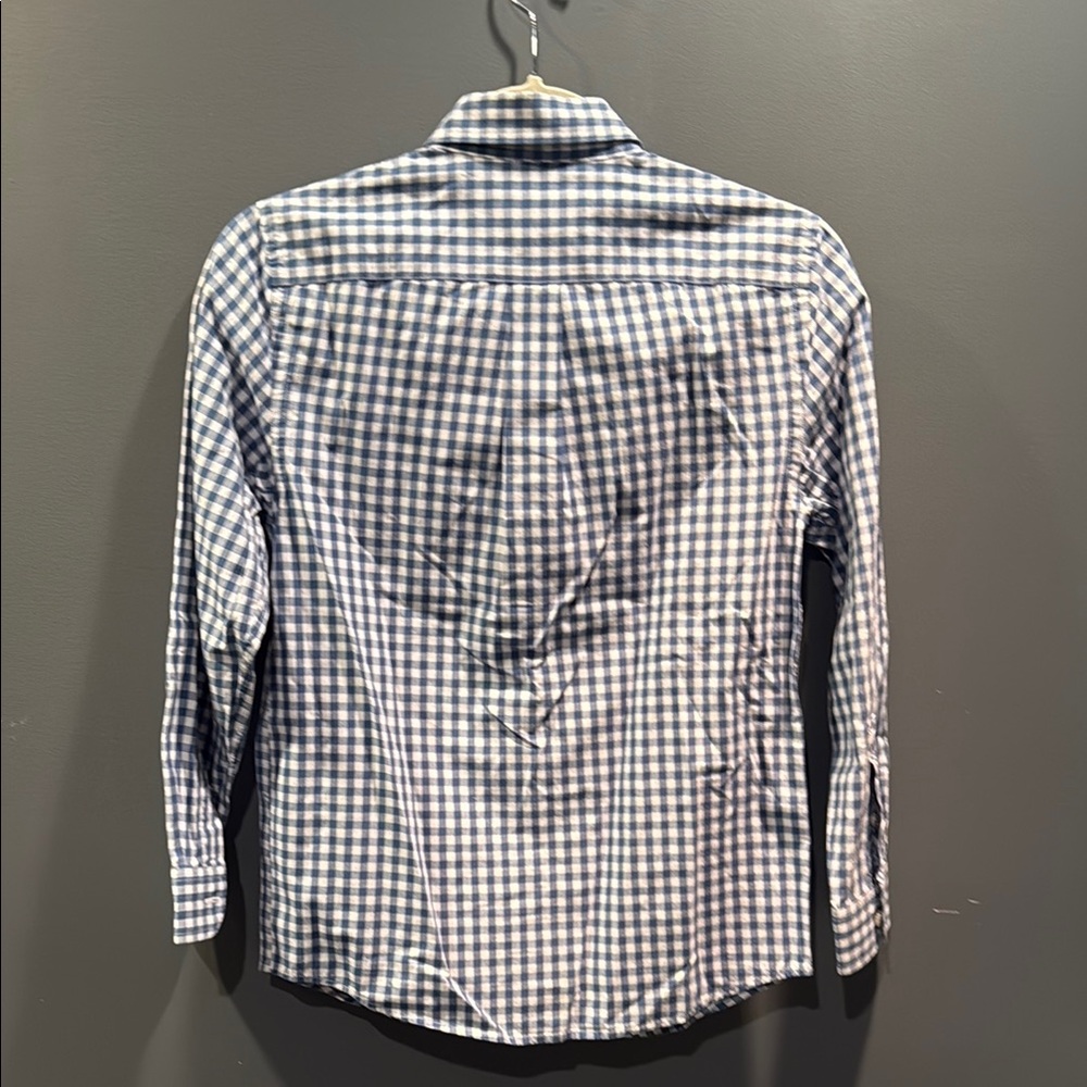 Boys Vineyard Vines Checkered Long Sleeve Button Down - Picture 2 of 4